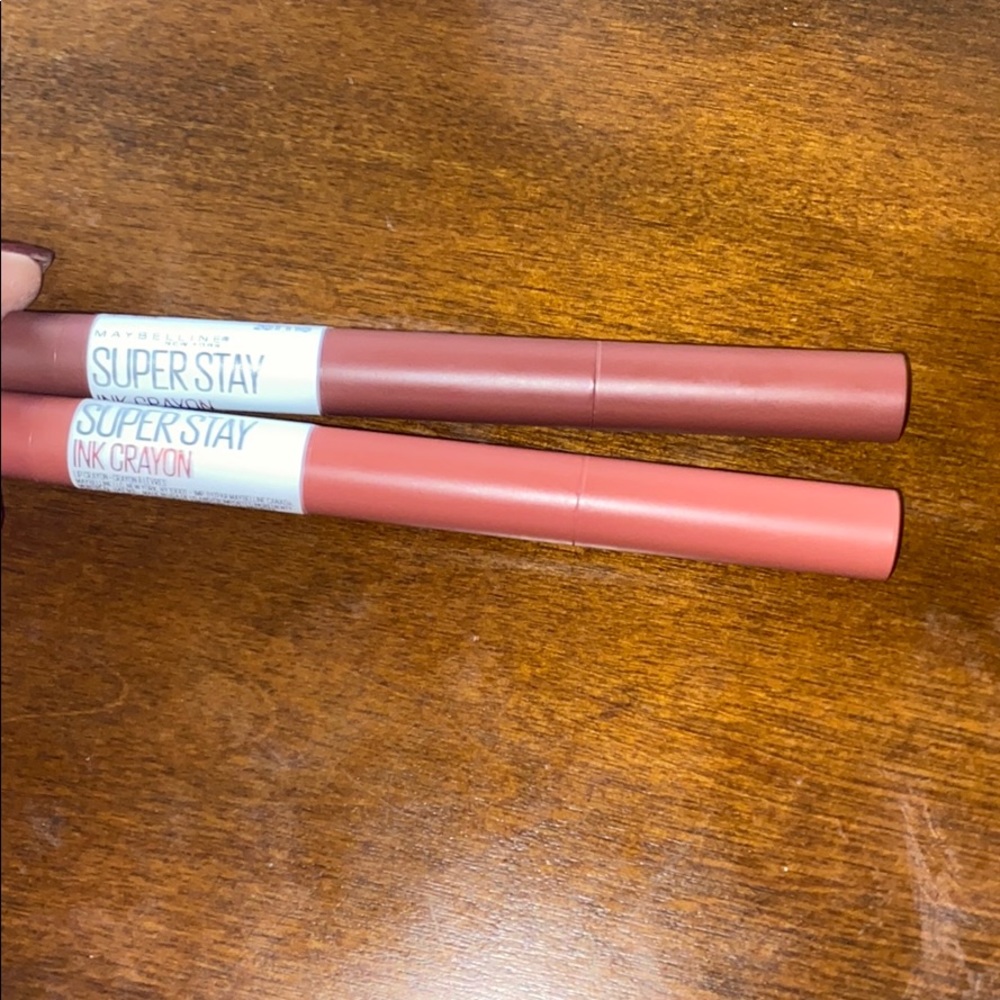 Super stay ink crayon set of 2